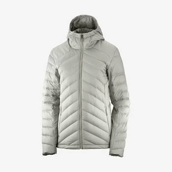 White Salomon ESSENTIAL XWARM DOWN Women's Insulated Jackets | US-O1208