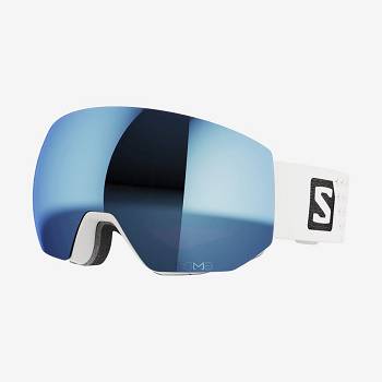 White Salomon RADIUM PRO SIGMA Men's Goggles | US-O1161