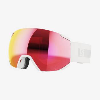 White Salomon RADIUM SIGMA Men's Goggles | US-L1032