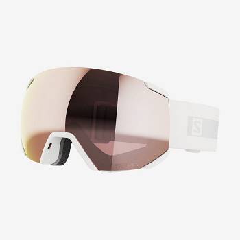 White Salomon RADIUM SIGMA Women's Goggles | US-M1342