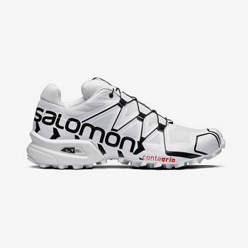 White Salomon SPEEDCROSS OFFROAD Men's Sneakers | US-O2027