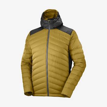 Yellow Salomon ESSENTIAL XWARM DOWN Men's Insulated Jackets | US-O1880