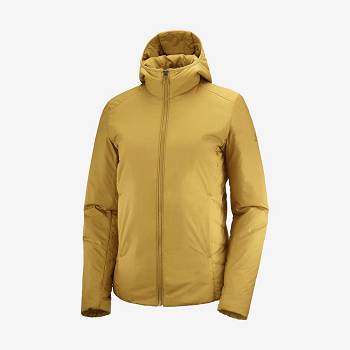 Yellow Salomon OUTRACK INSULATED Women's Insulated Jackets | US-M1419