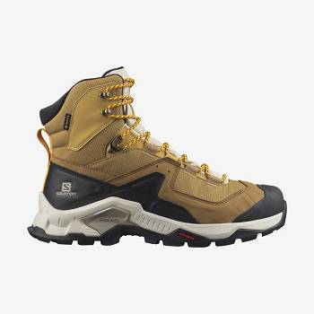 Yellow Salomon QUEST ELEMENT GORE-TEX Men's Hiking Shoes | US-O1175