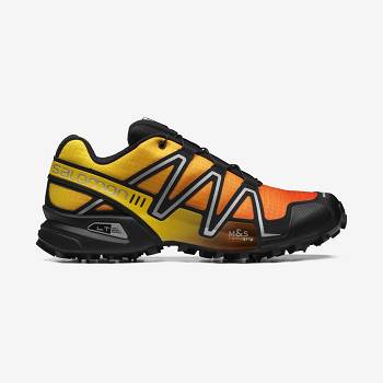 Yellow Salomon SPEEDCROSS 3 GRADIENT Men's Sneakers | US-W1600